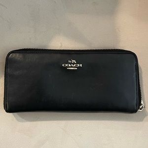 Coach leather wallet